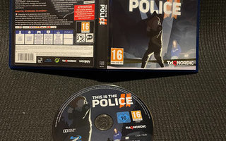 This is the Police 2 PS4