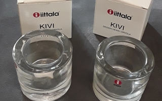 2kpl Iittala Kivi tuikkua