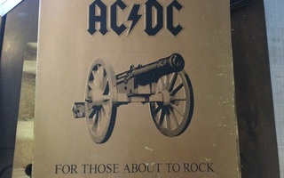 AC/DC - For Those About To Rock 1981 GER gatefold.