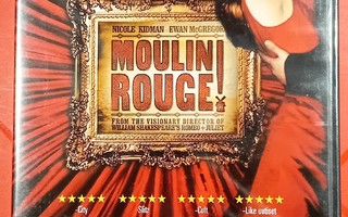 (SL) UUSI! 2 DVD) Moulin Rouge (2001) Nicole Kidman
