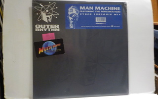 MAN MACHINE FT THE FORGEMASTERS - S/T EX/M- UK 1989 12" MAXI