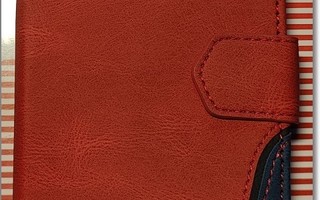 Samsung Galaxy A33 5G - Punainen lompakko suojakuori #27045