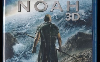 Noah (2014) Russell Crowe (Blu-ray 3D + 2D) *UUSI*