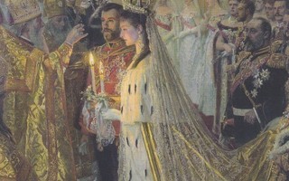 Laurits Tuxen: Vihkiminen, keisari Nikolas II
