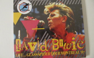 David Bowie Live...Glass Spider Tour Montreal '87 CD Uusi