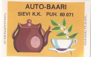 Sievi K.K.  Auto -  Baari   b389