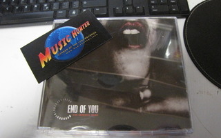 END OF YOU-YOU DESERVE MORE CD SINGLE