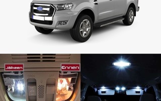Ford Ranger / Wildtrak Sisätilan LED -muutossarja 6000K ; x6