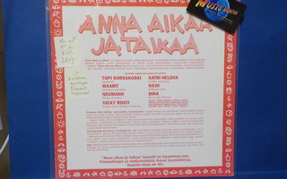 ANNA AIKAA JA TAIKAA - M-/M- FIN -90 + NIMMARIT LP