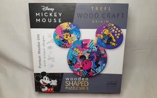Disney Mickey Mouse Mikki Hiiri Wood Wooden 505 palapeli
