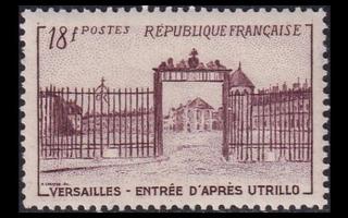 Ranska 957 ** Versaillesin restaurointi (1952)