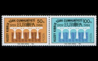 Turkki Kypros 142-3p ** Europa (1984)