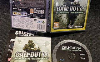 Call of Duty 4 Modern Warfare Platinum - Nordic PS3 - CiB