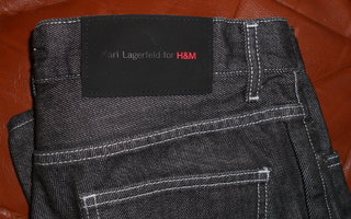 Karl Lagerfeld for H&M,harvinaiset,farkut,stylet