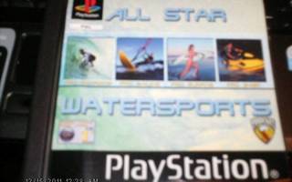 PS1 -peli: All Star Watersports  (Sis.postikulut)