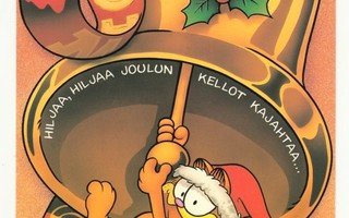 Postikortti: Karvinen ja joulun kellot