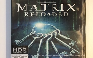 MATRIX - RELOADED (4K Ultra HD + 2 levyn Blu-ray) UUSI