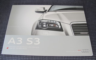 4 / 2011 Audi A3 , S3 ja A3 Cabriolet esite - n.130s