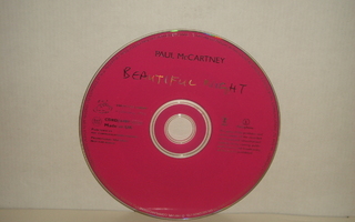 Paul McCartney CDS Beautiful Night PROMO