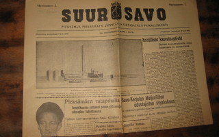 Sanomalehti  SuurSavo 29.11.1935