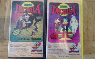 Duckula vhs-kasetit