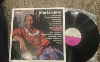 MUSTALAINEN LP - RILP 7057  ( hieno ex kunto !!