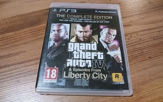 GTA IV Complete edition PS3