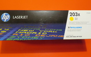 Värikasetti 203x CF542X HP Color LaserJet Pro M254dw M280nw