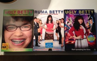 Ugly Betty - Ruma Betty : Kaudet 1-3 (18 DVD)
