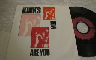 Kinks How are you 7 45 Saksa 1986