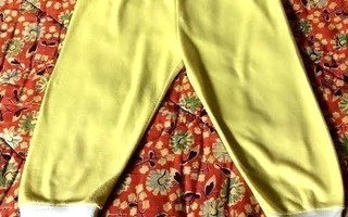 Keltaiset housut Kokoarvio 80 90