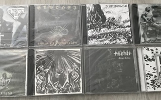 Uudet black metal ym cd:t 8e /kpl