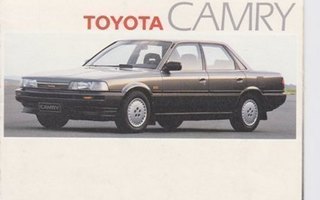Toyota Camry -esite, 1986