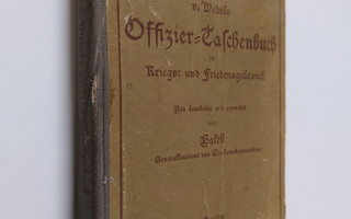 V. Wedels Offizier-Taschenbuch fur kriegs- und friedensge...