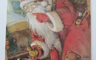 Lisi - Joulupukki postikortti