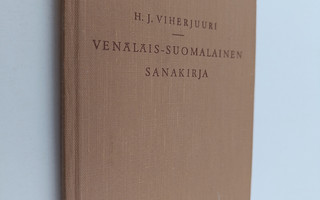H. J. Viherjuuri : Venäläis-suomalainen sanakirja