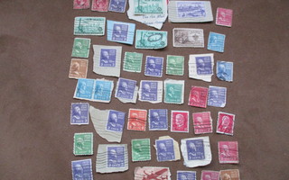 Vanhoja postimerkkejä Yhdysvallat