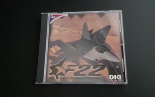 PC CD: F22 Air Dominance Fighter peli *Jewel case* (1997)
