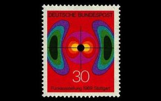 Saksa 599 ** Elektroniikkamessut (1969)