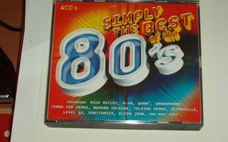 4 X Simply The Best Of The 80's