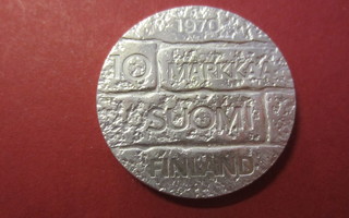 Juhlaraha 10 markkaa 1970