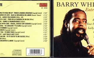 BARRY WHITE . CD-LEVY . ENTRE AMIGOS