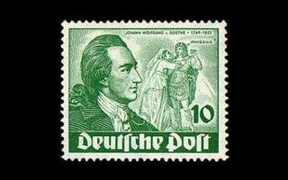 Berlin 61 ** Goethe 10 Pf (1949)