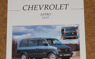 1992 Chevrolet Astro CL/LT / 4x4 esite - KUIN UUSI