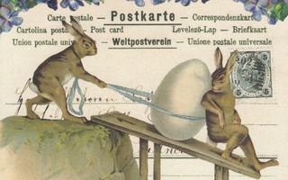 Ewa Slocinska: Pääsiäisjänikset ja iso muna