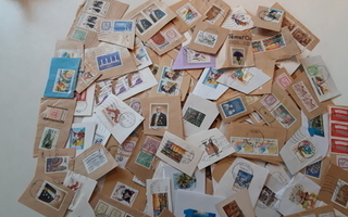 Suomi leikettä n. 250 g,  Suomalaisia postimerkkejä