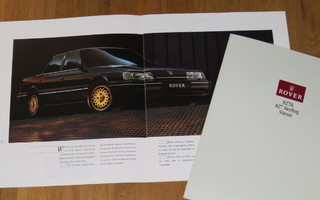 1990 Rover 800 PRESTIGE esite - KUIN UUSI - 20 sivua