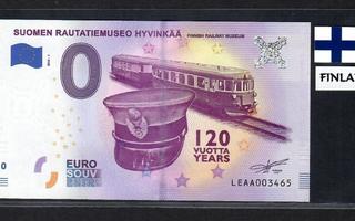 0-EURO Suomen rautatiemuseo-2 +Suomenlipulla