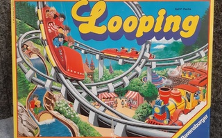Looping huvipuisto lautapeli Ravensburger peli 1991