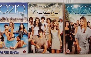 90210 - Kaudet 1, 2 ja 3 - dvd boxit